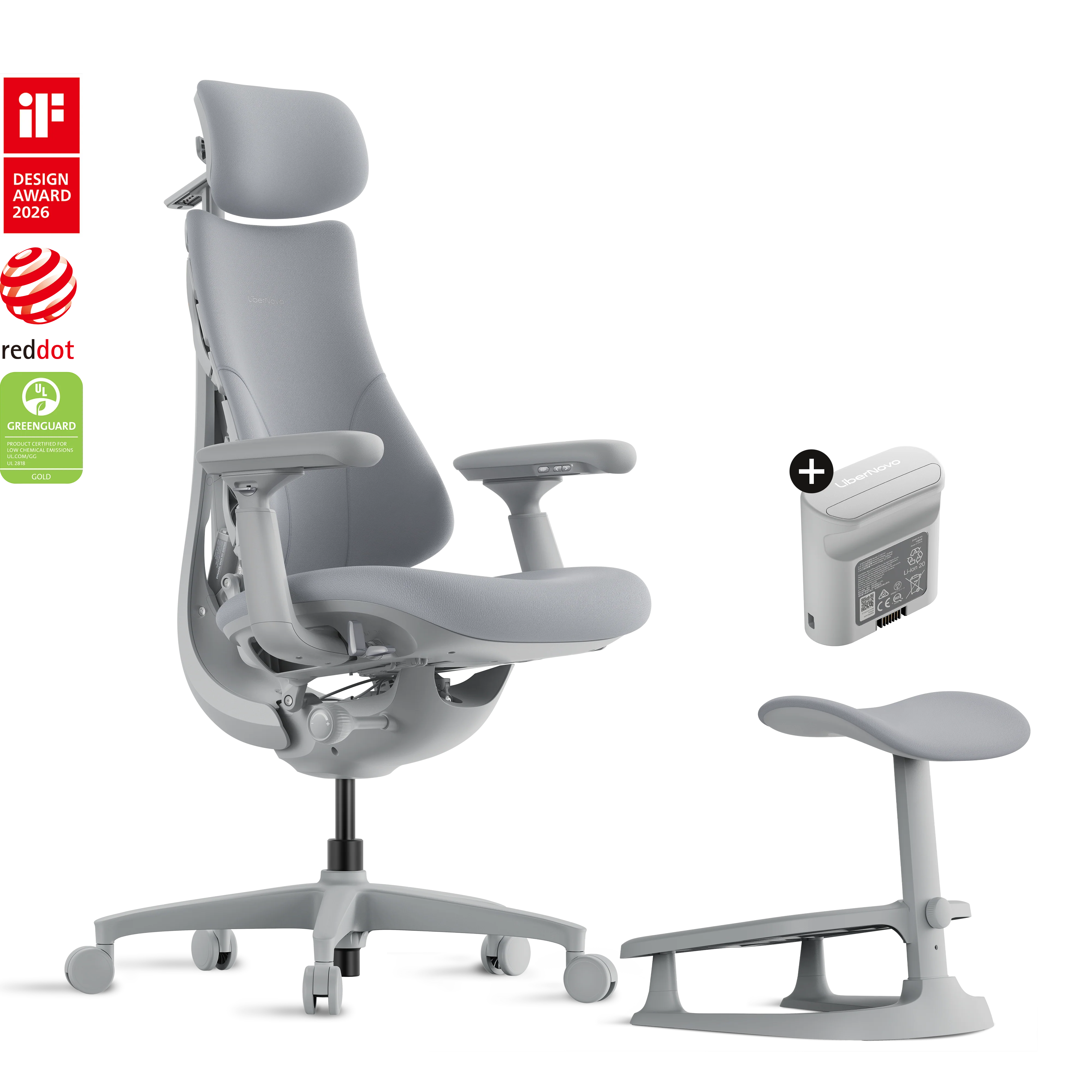 LiberNovo Omni 電動ワークチェア - Image 14