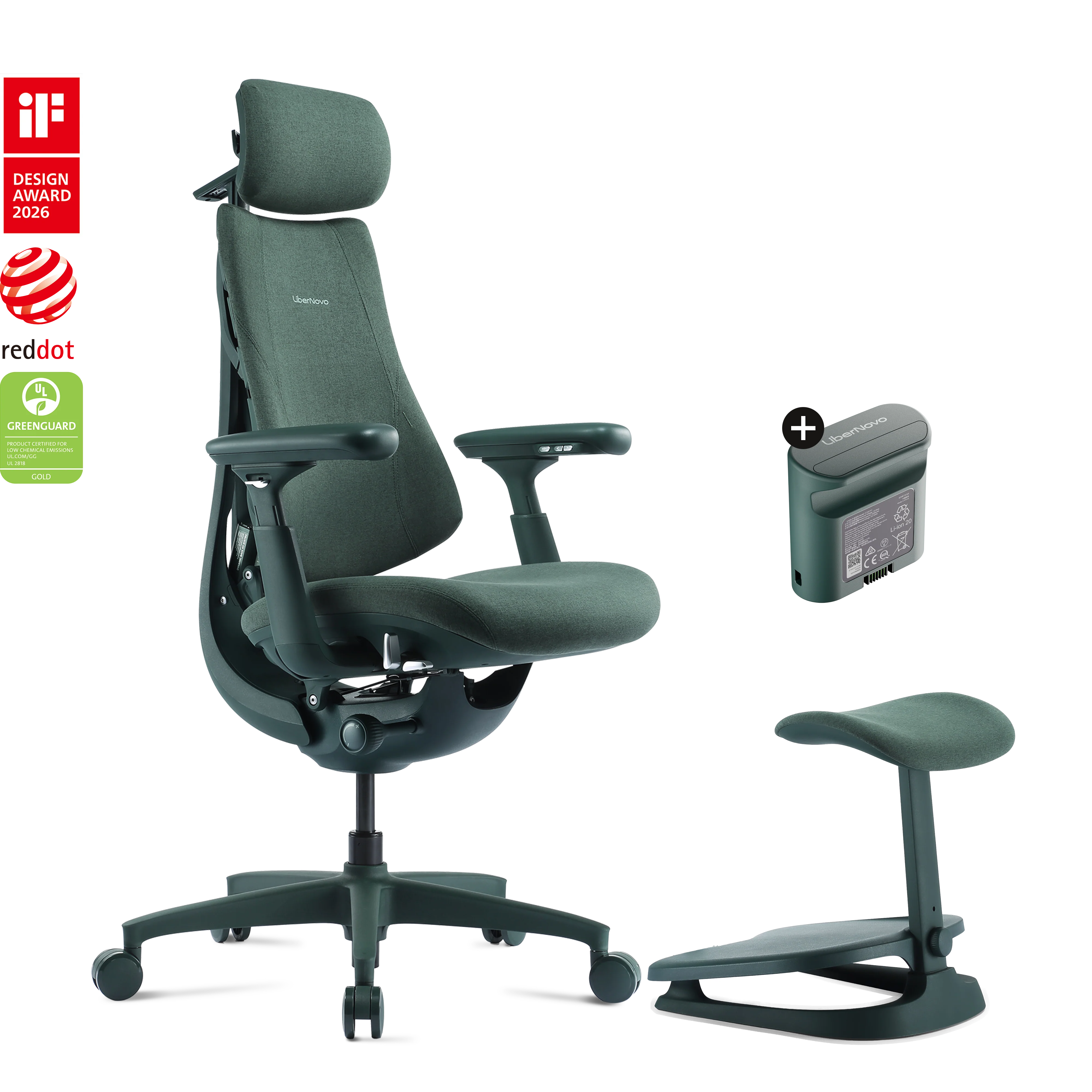 LiberNovo Omni 電動ワークチェア - Image 22