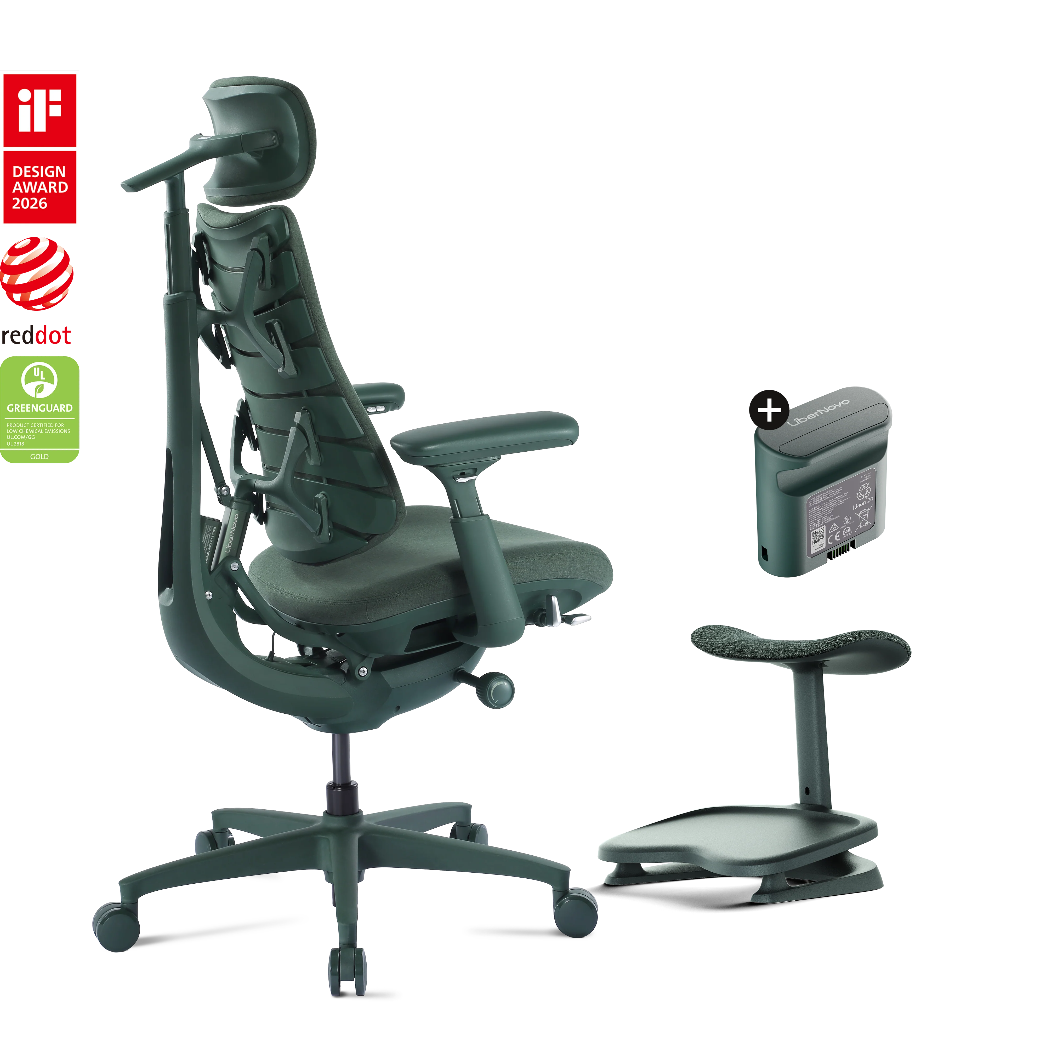 LiberNovo Omni 電動ワークチェア - Image 24
