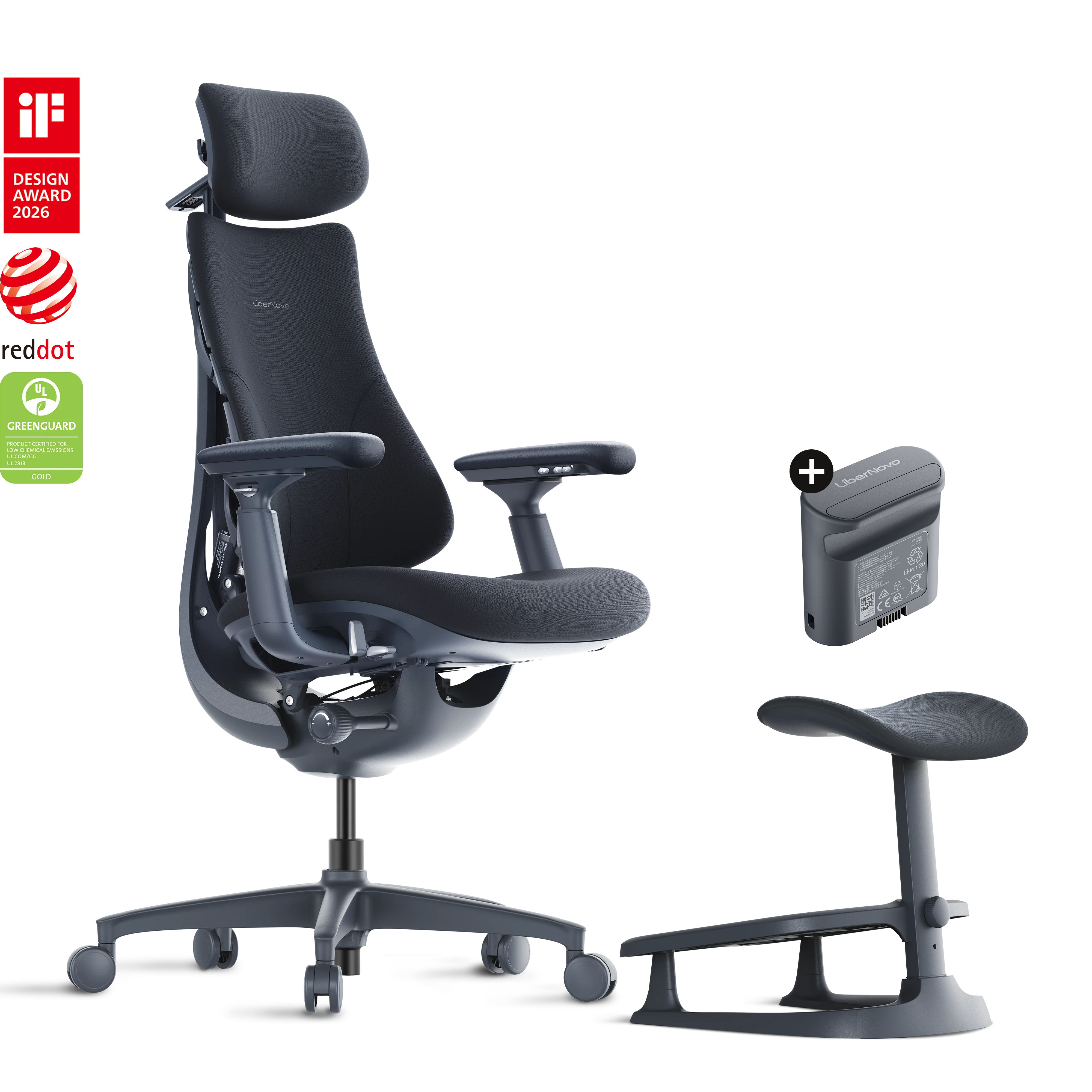 LiberNovo Omni 電動ワークチェア - Image 6