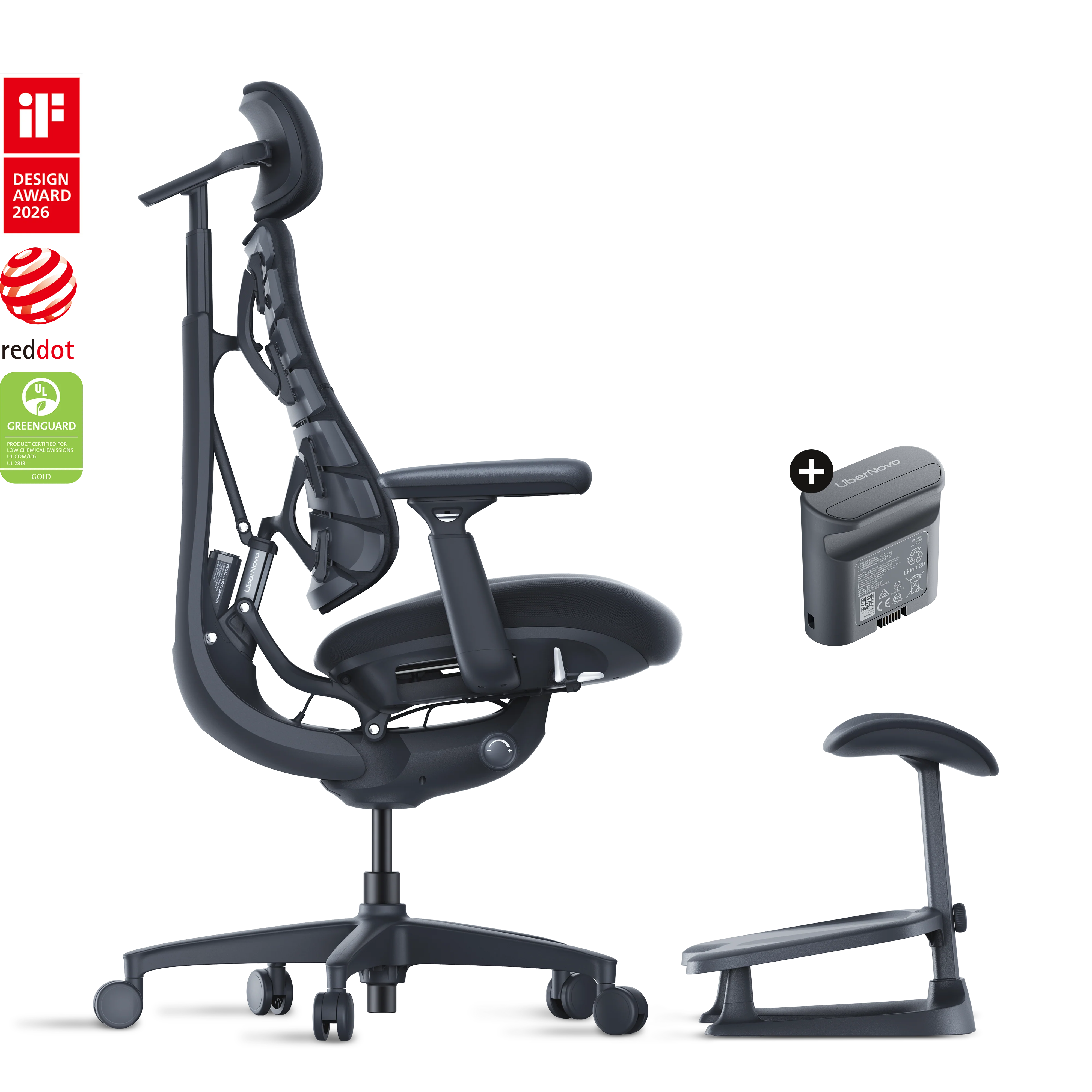 LiberNovo Omni 電動ワークチェア - Image 7