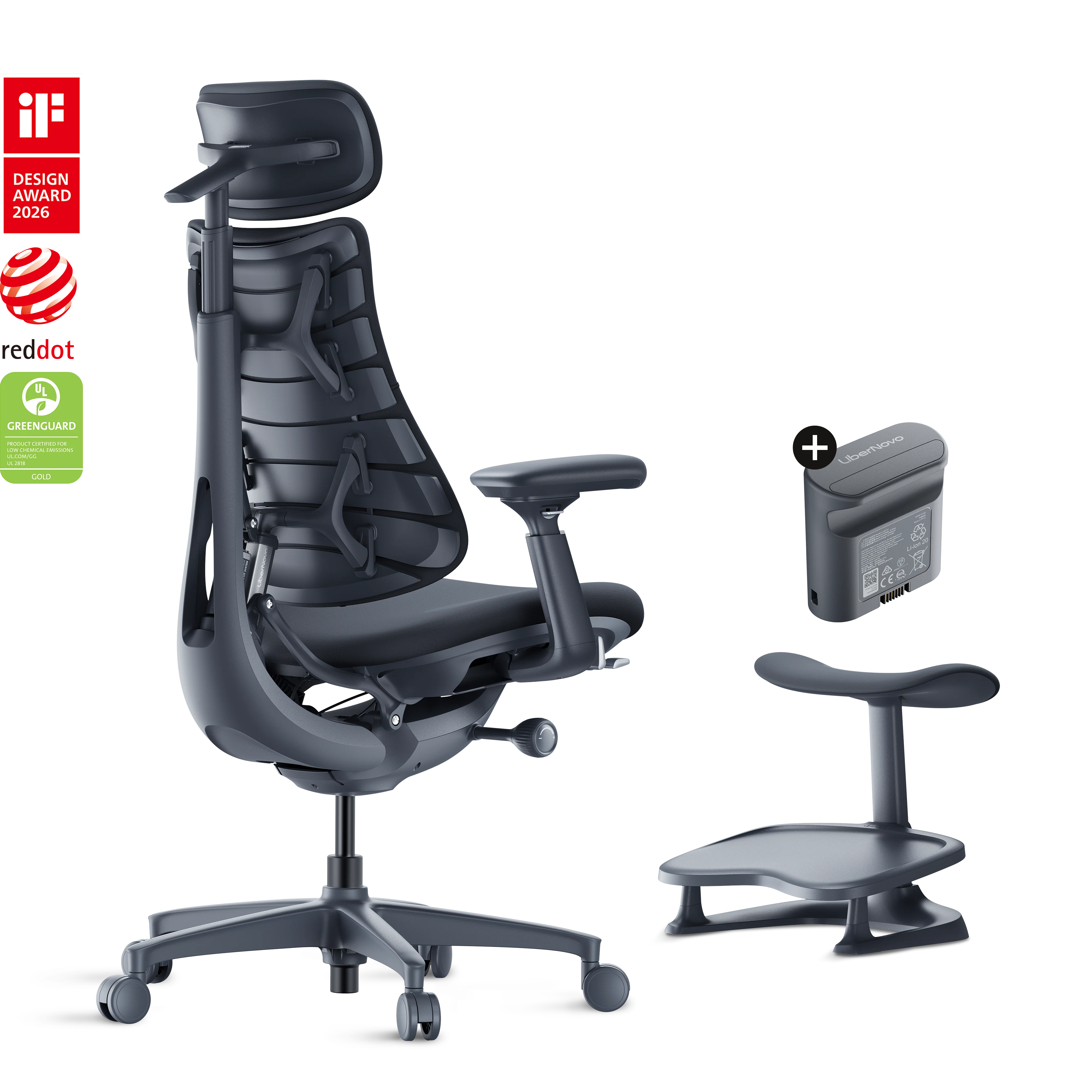 LiberNovo Omni 電動ワークチェア - Image 8